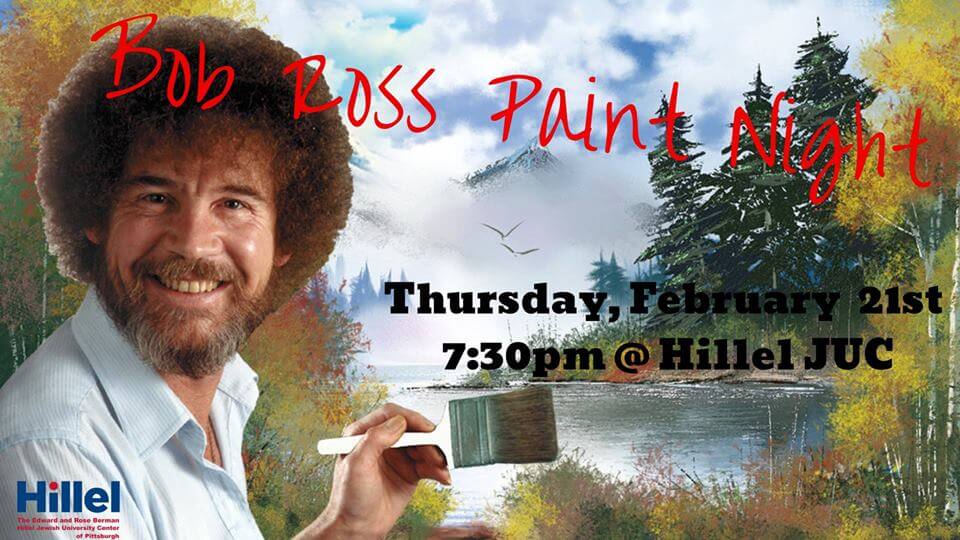 BOB ROSS PAINT NIGHT